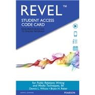 REVEL for Public Relations Writing and Media Techniques -- Access Card
