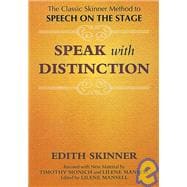 Speak With Distinction