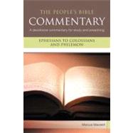 Ephesians to Colossians and Philemon: A Bible Commentary for Every Day