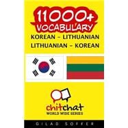 11000+ Korean - Lithuanian, Lithuanian - Korean Vocabulary