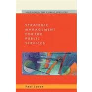 Strategic Management for the Public Services