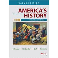 America's History, Value Edition, Volume 2