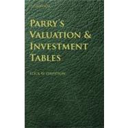 Parry's Valuation and Investment Tables: Centenary edition