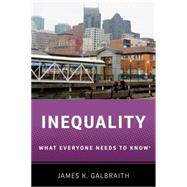 Inequality What Everyone Needs to Know®