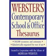 Webster's Contemporary School and Office Thesaurus