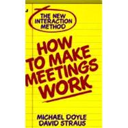 How to Make Meetings Work