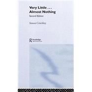 Very Little ... Almost Nothing: Death, Philosophy and Literature