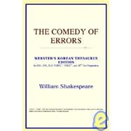 The Comedy of Errors: Webster's Korean Thesaurus Edition