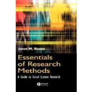 Essentials of Research Methods A Guide to Social Science Research