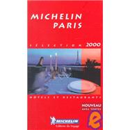 Michelin Red Guide 2000 Paris