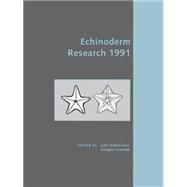 Echinoderm Research 1991