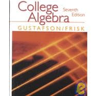 College Algebra (with CD)