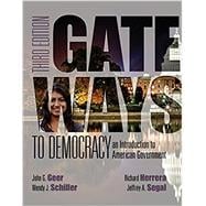 Bundle: Gateways to Democracy: The Essentials, Loose-leaf Version, 3rd + MindTap Political Science, 1 term (6 months) Printed Access Card