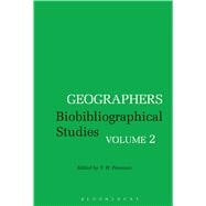Geographers Biobibliographical Studies, Volume 2