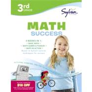 3rd Grade Jumbo Math Success Workbook 3 Books in 1--Basic Math, Math Games and Puzzles, Math in Action; Activities, Exercises, and Tips to Help Catch Up, Keep Up, and Get Ahead