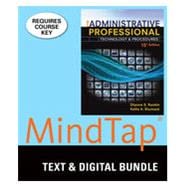 Bundle: The Administrative Professional: Technology & Procedures, 15th + MindTap Office Technology, 1 term (6 months) Printed Access Card