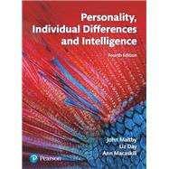 Personality, Individual Differences and Intelligence