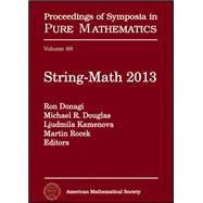 String-Math 2013