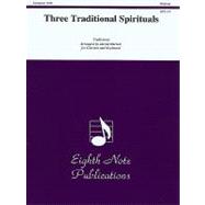 Three Traditional Spirituals for Clarinet