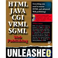 Html, Cgi, Sgml, Vrml, Java Web Publishing Unleashed