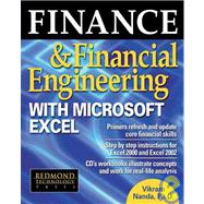 Finance and Financial Engineering With Microsoft Excel
