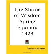 The Shrine Of Wisdom Spring Equinox 1928