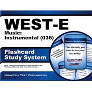 West-e Music: Instrumental 036 Flashcard Study System