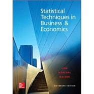Statistical Techniques in Business and Economics, 16/e