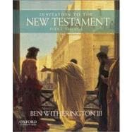 Invitation to the New Testament First Things