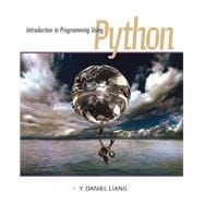 Introduction to Programming Using Python, Student Value Edition book cover, ISBN 9780133020526
