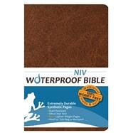 NIV Waterproof Bible Brown