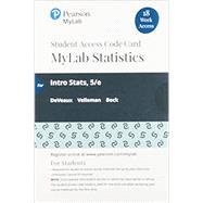 MyLab Statistics with Pearson eText -- 18 Week Standalone Access Card -- for Intro Stats
