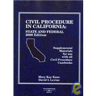 Civil Procedure in California, 2008