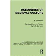 Categories of Medieval Culture