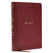 Nrsv, Catholic Bible, Standard Personal Size, Leathersoft, Red, Comfort Print: Holy Bible