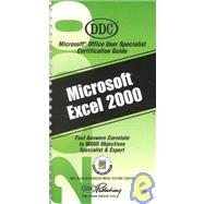 Microsoft Excel 2000 Mous Certification