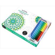 Vive Le Color! Harmony (Adult Coloring Book and Pencils) Color Therapy Kit