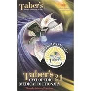 Taber's Cyclopedic Medical Dictionary + Taber's Electronic Medical Dictionary on DVD for Windows + DVD,9780803620537