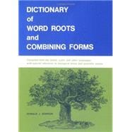 Dictionary Of Word Roots,9780874840537