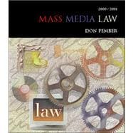 Mass Media Law (2001 Ed)