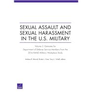 Sexual Assault and Sexual Harassment in the U.S. Military Estimates for Department of Defense Service Members from the 2014 RAND Military Workplace Study