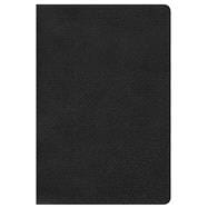 KJV Large Print Personal Size Reference Bible, Black LeatherTouch, Indexed