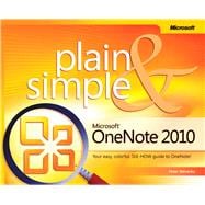 Microsoft Onenote 2010 Plain & Simple