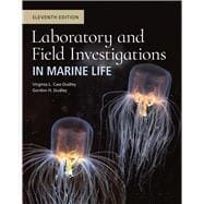 Laboratory and Field Investigations in Marine Life