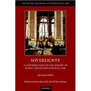 Sovereignty A Contribution to the Theory of Public and International Law