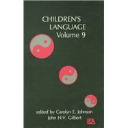 Children's Language: Volume 9