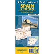 Rick Steves Spain & Portugal Planning Map Including Barcelona, Madrid & Lisbon City Maps