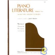 Piano Literature for the Early Advanced Grades: Volume 4