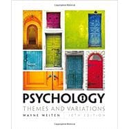 Psychology Themes & Variations, Loose-leaf Version