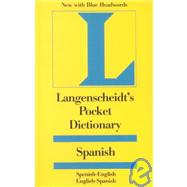 Langenscheidt's Pocket Dictionary Spanish: Spanish-English/English-Spanish